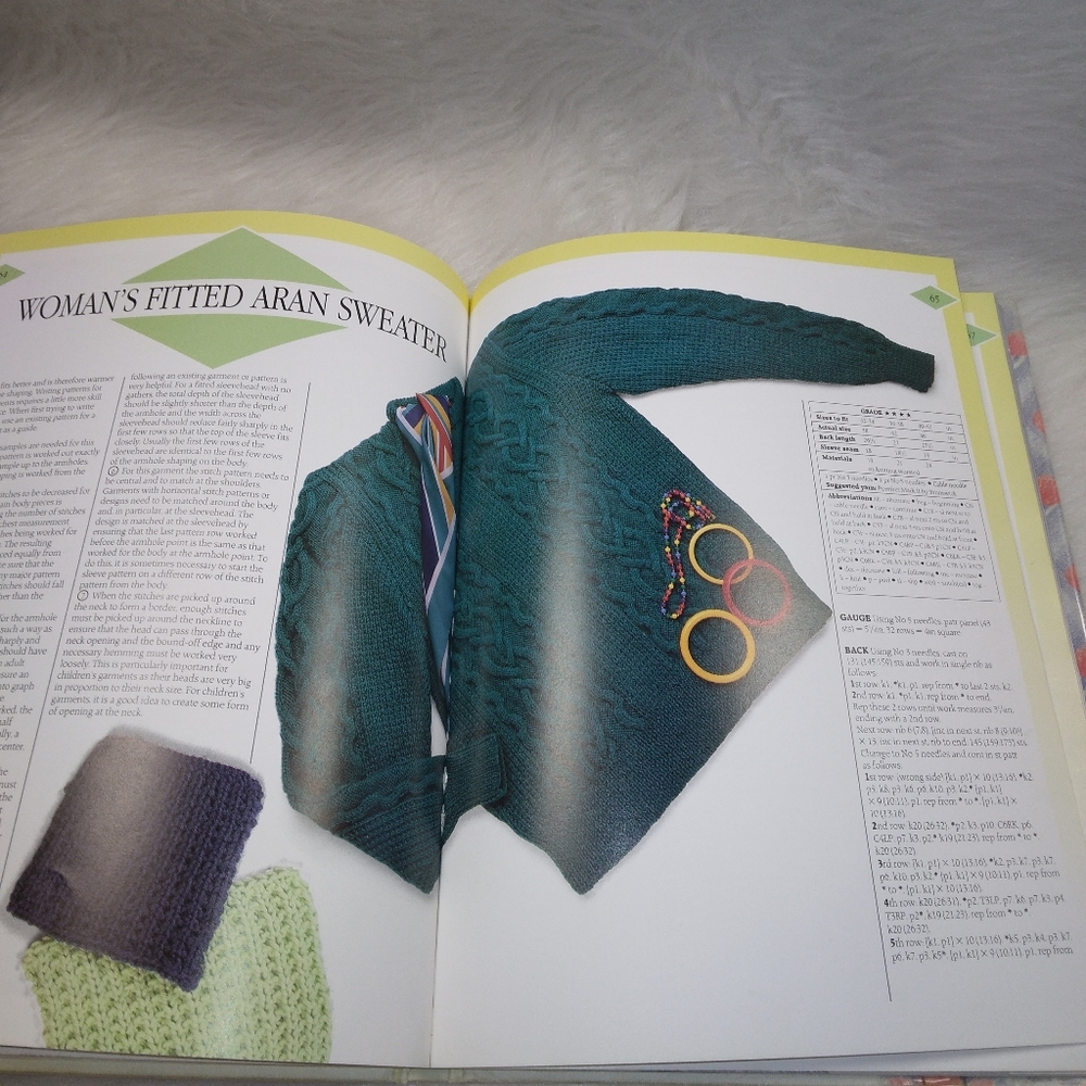 BOOK Designer Knits Creative Patterns for Practical Knitter Ruth Maria S… - Picture 4 of 15